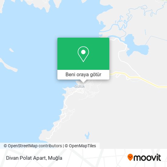 Divan Polat Apart harita