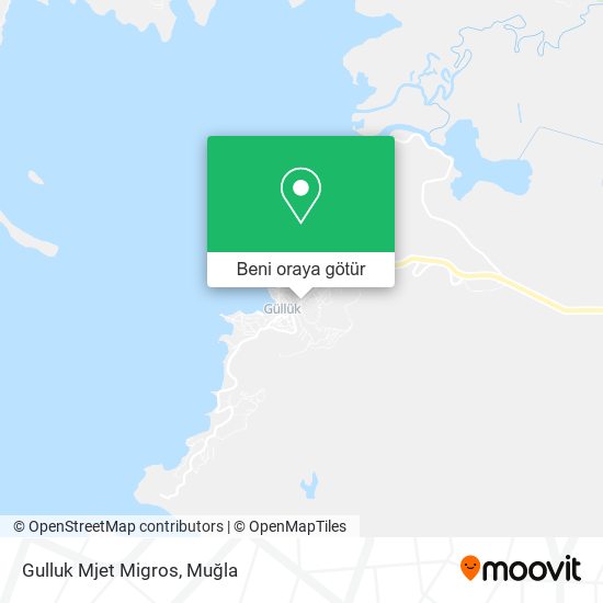 Gulluk Mjet Migros harita