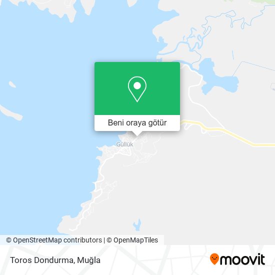 Toros Dondurma harita