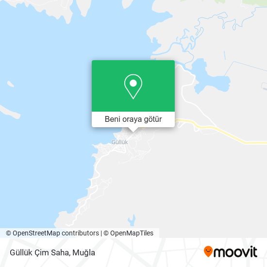 Güllük Çim Saha harita