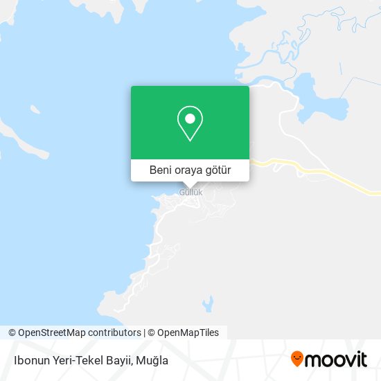 Ibonun Yeri-Tekel Bayii harita