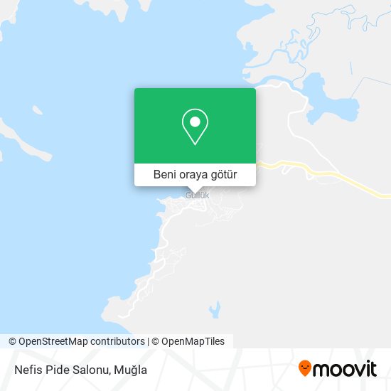 Nefis Pide Salonu harita