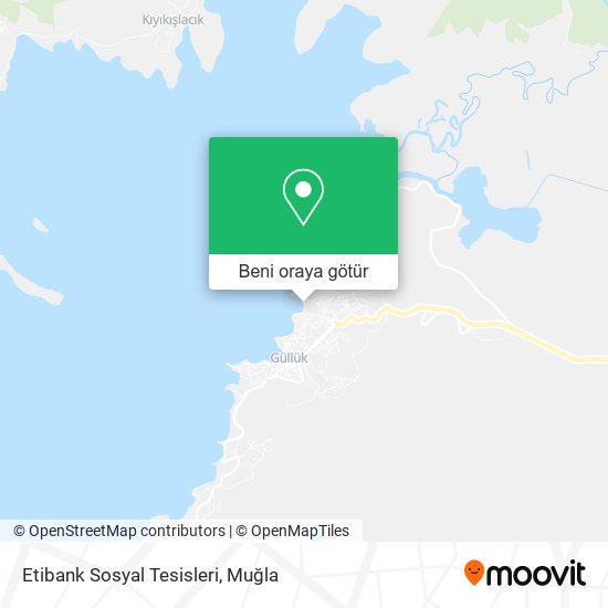 Etibank Sosyal Tesisleri harita