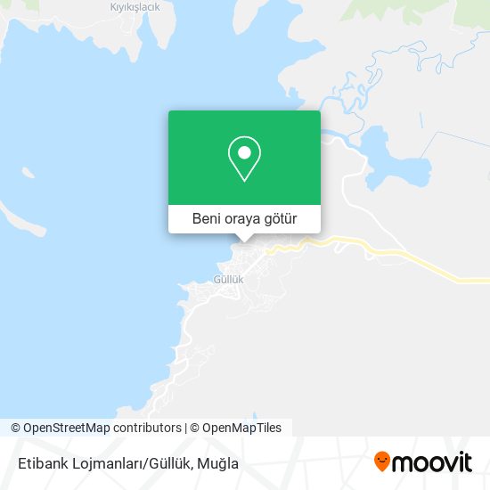Etibank Lojmanları/Güllük harita