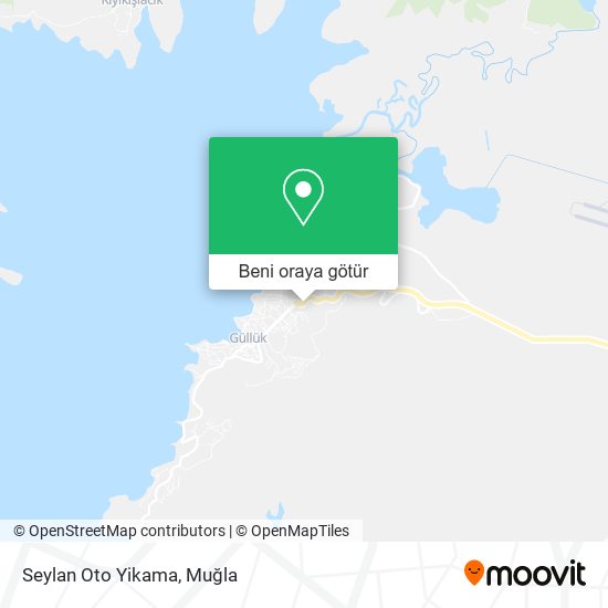 Seylan Oto Yikama harita