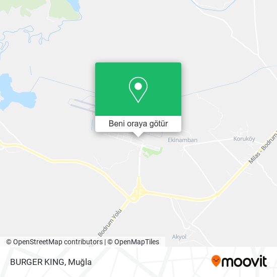 BURGER KING harita