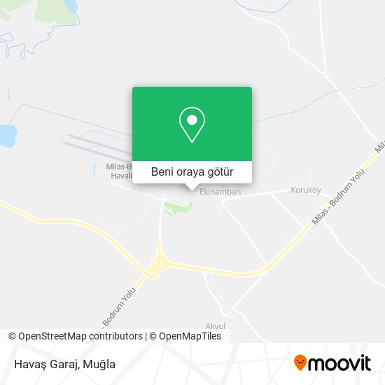 Havaş Garaj harita