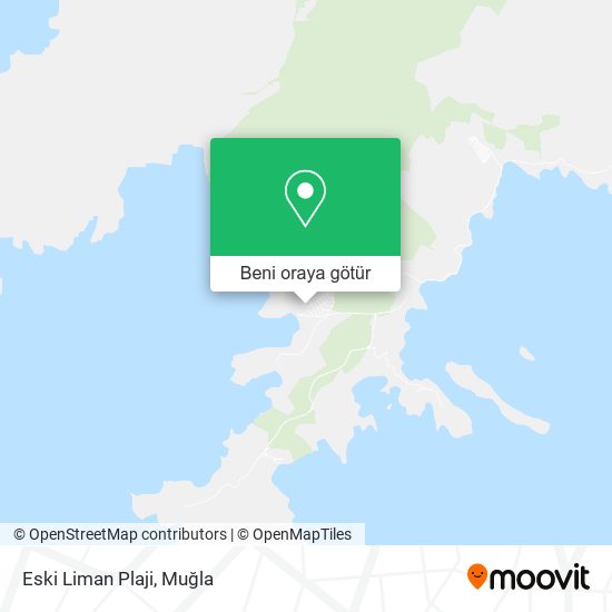 Eski Liman Plaji harita