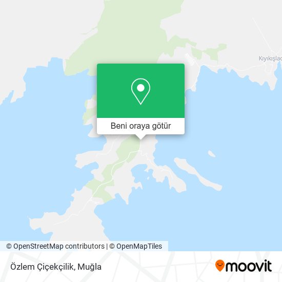 Özlem Çiçekçilik harita