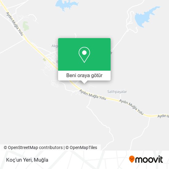 Koç'un Yeri harita