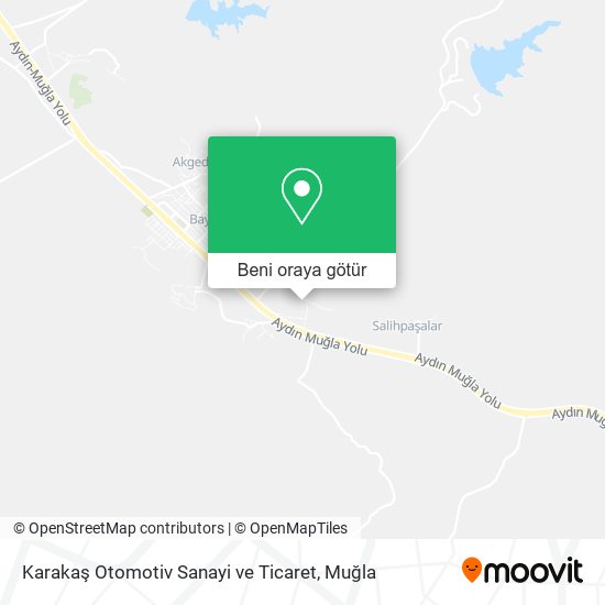 Karakaş Otomotiv Sanayi ve Ticaret harita