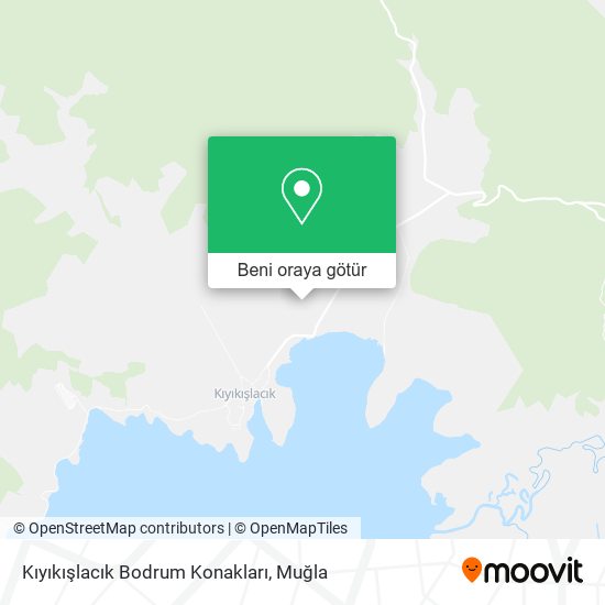 Kıyıkışlacık Bodrum Konakları harita
