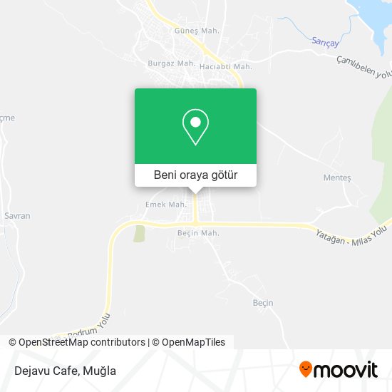 Dejavu Cafe harita