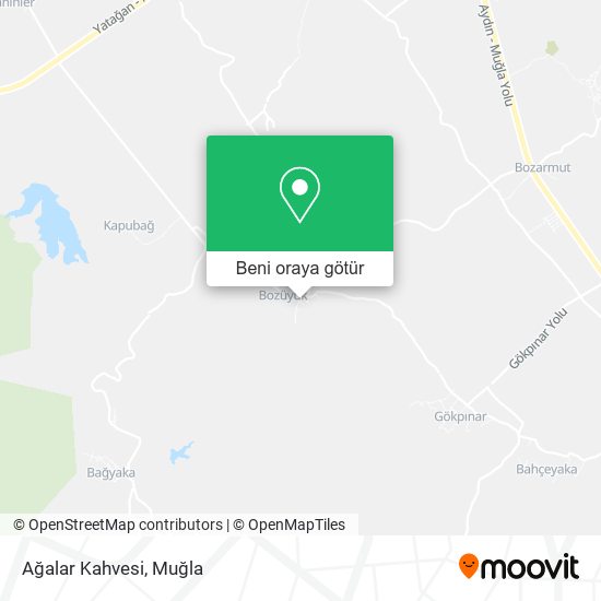 Ağalar Kahvesi harita