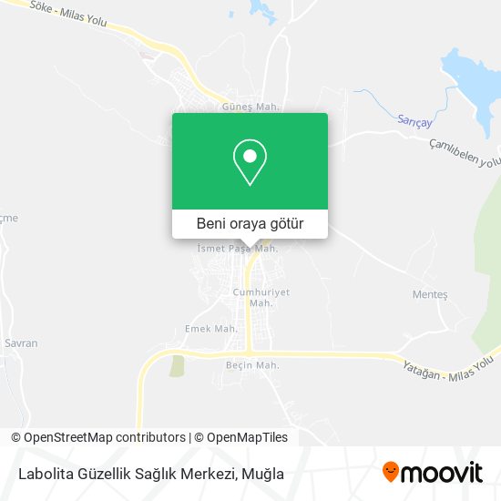 Labolita Güzellik Sağlık Merkezi harita