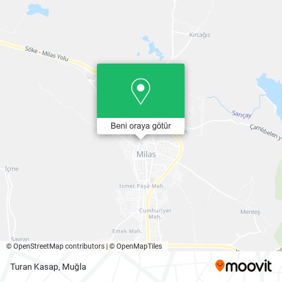 Turan Kasap harita
