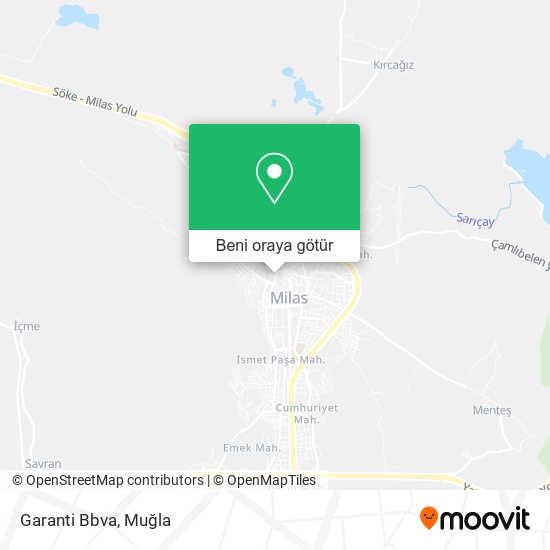 Garanti Bbva harita