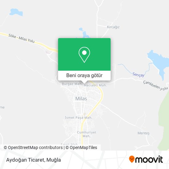 Aydoğan Ticaret harita