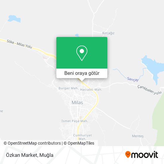 Özkan Market harita