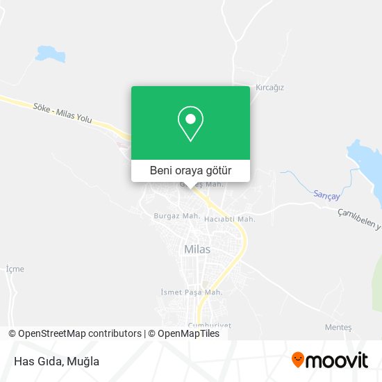 Has Gıda harita