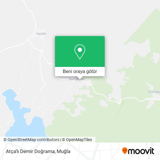 Atça'lı Demir Doğrama harita