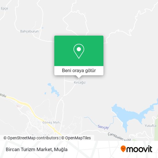 Bircan Turizm Market harita