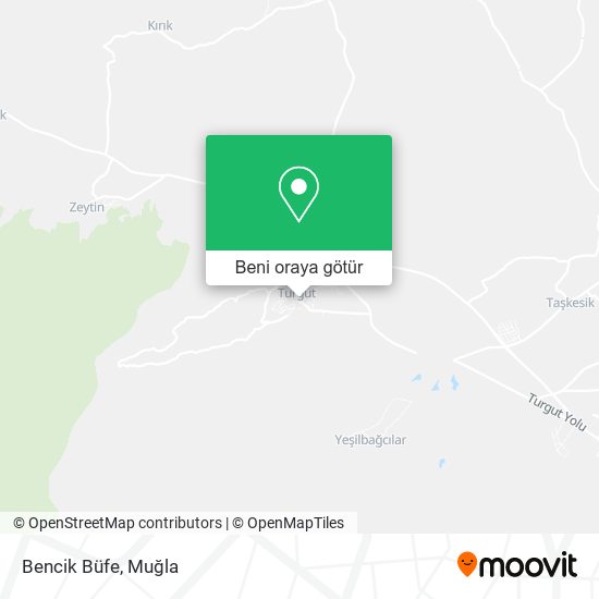 Bencik Büfe harita