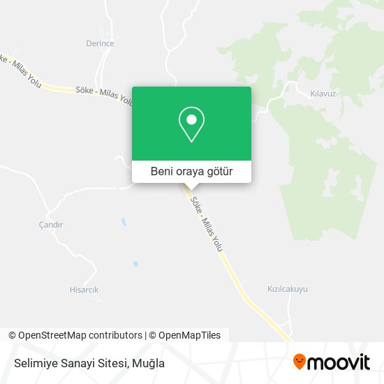 Selimiye Sanayi Sitesi harita