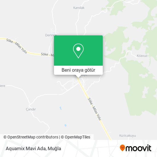 Aquamix Mavi Ada harita
