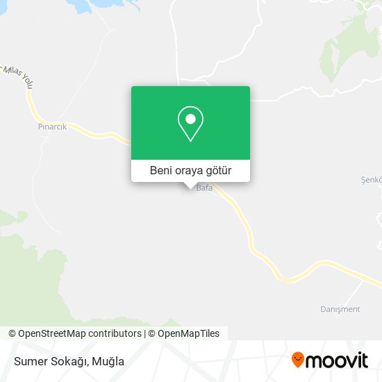 Sumer Sokağı harita