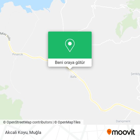Akcali Koyu harita