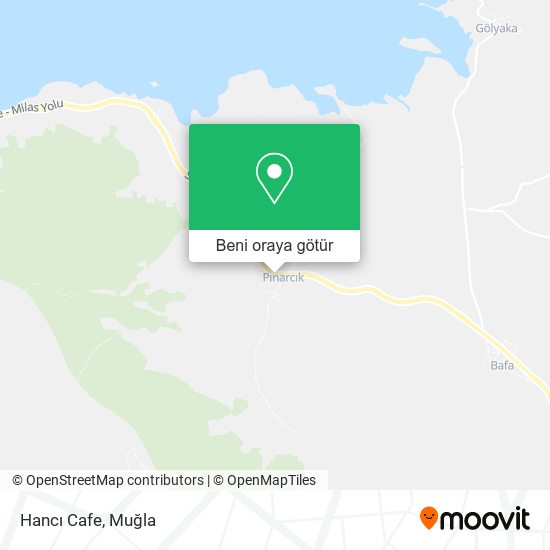 Hancı Cafe harita