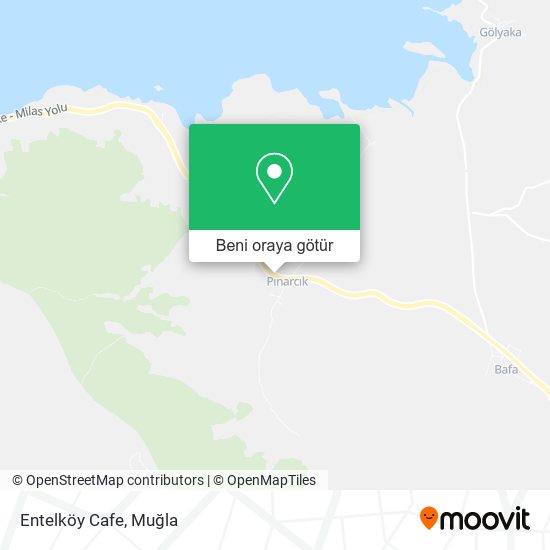 Entelköy Cafe harita