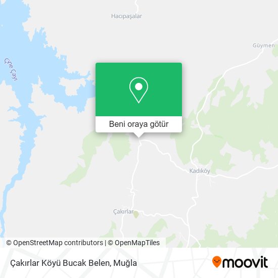 Çakırlar Köyü Bucak Belen harita