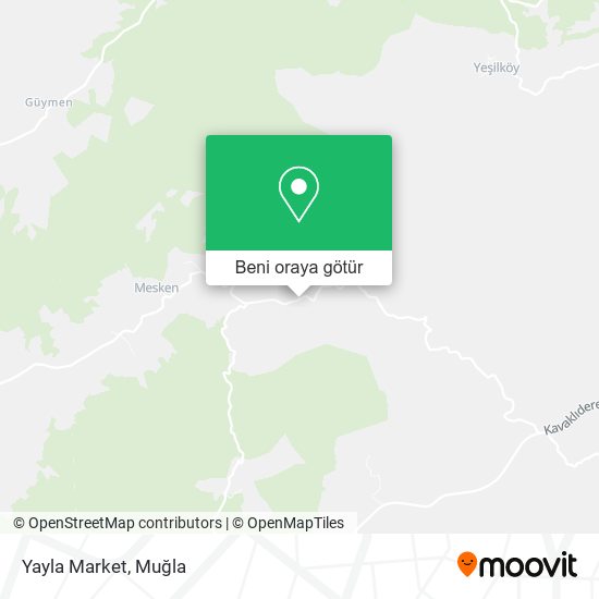 Yayla Market harita