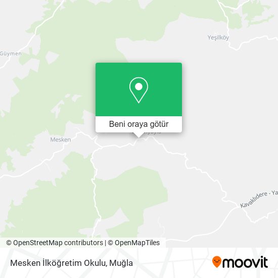 Mesken İlköğretim Okulu harita