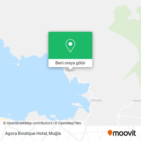 Agora Boutique Hotel harita
