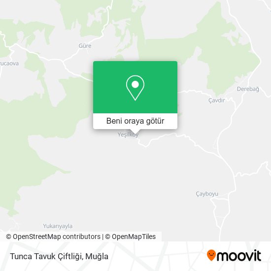 Tunca Tavuk Çiftliği harita