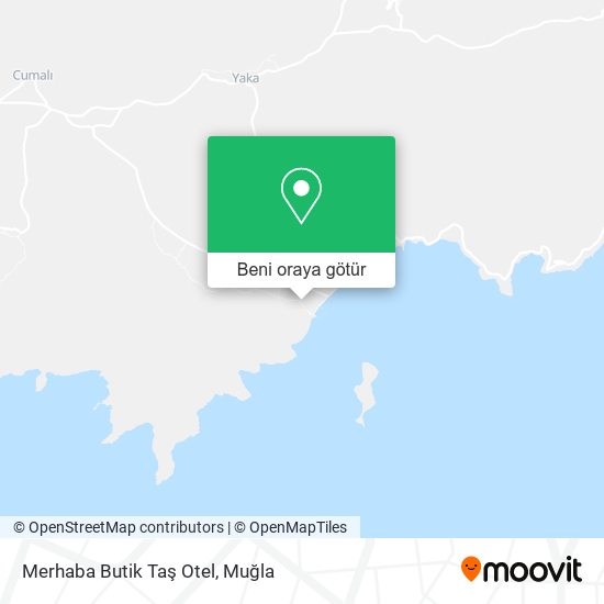 Merhaba Butik Taş Otel harita