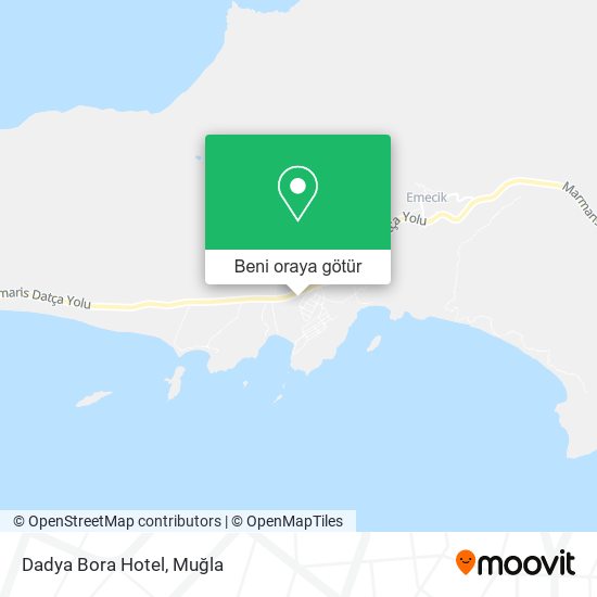 Dadya Bora Hotel harita