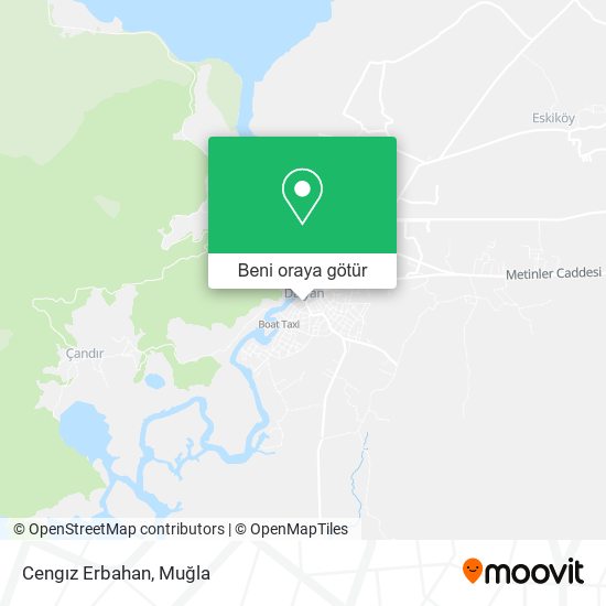 Cengız Erbahan harita