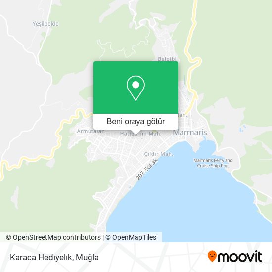 Karaca Hedıyelık harita