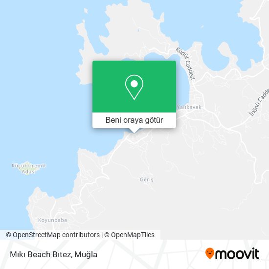 Mıkı Beach Bıtez harita