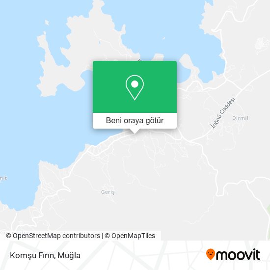 Komşu Fırın harita