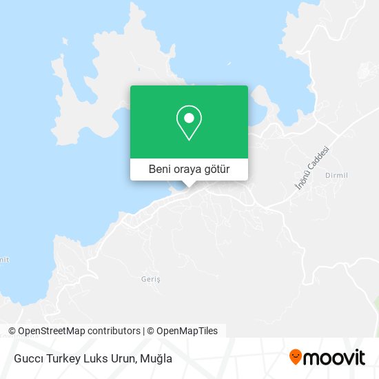 Guccı Turkey Luks Urun harita