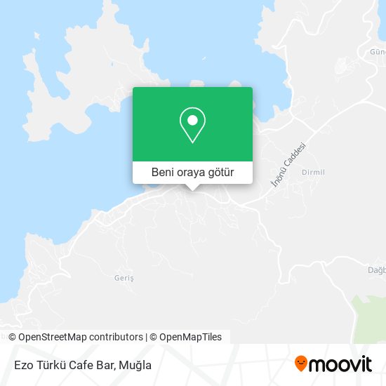 Ezo Türkü Cafe Bar harita