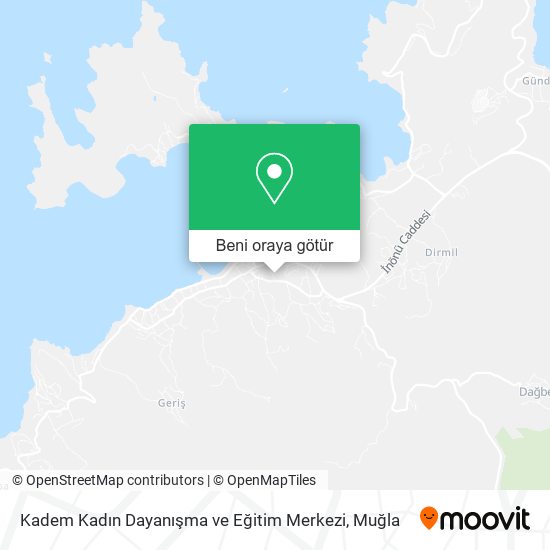 Kadem Kadın Dayanışma ve Eğitim Merkezi harita