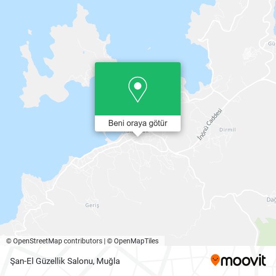 Şan-El Güzellik Salonu harita
