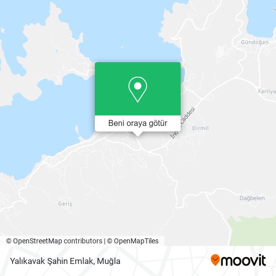 Yalıkavak Şahin Emlak harita