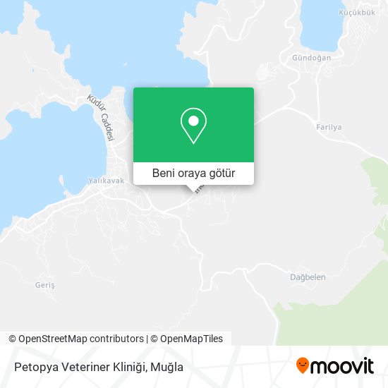 Petopya Veteriner Kliniği harita